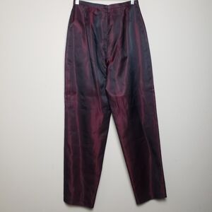 HUEY WALTZER Formal Red and Black Pants